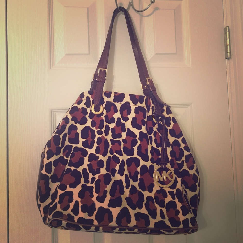 Michael Kors Cheetah Tote